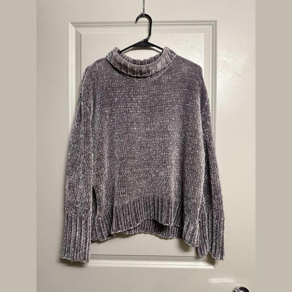 Chenille Rollneck Sweater